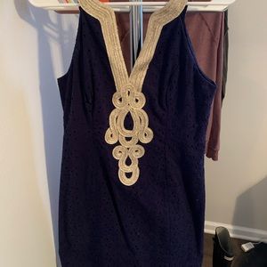 Lilly Pulitzer shift dress. Worn once and dry cleaned after. Beautiful dress